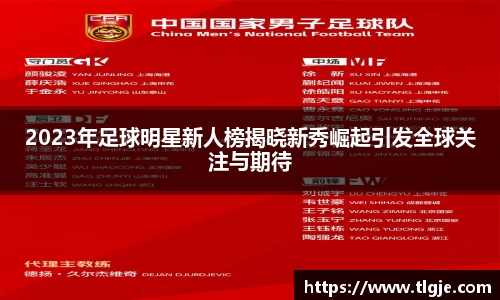 2023年足球明星新人榜揭晓新秀崛起引发全球关注与期待
